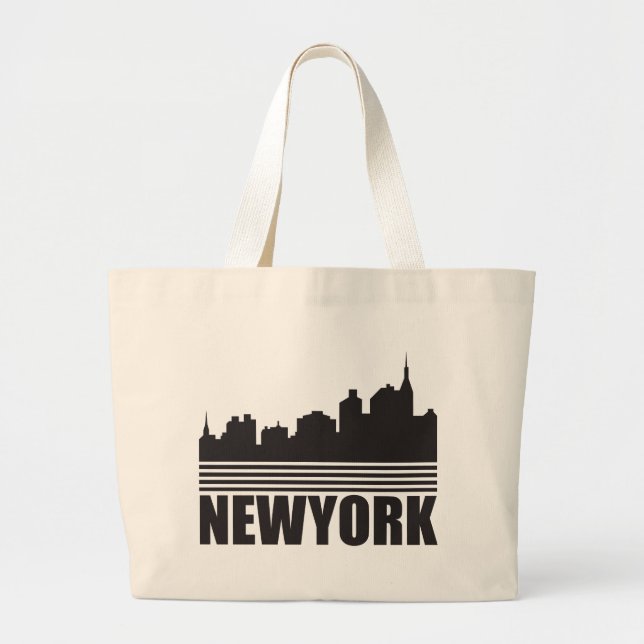 Bolso De Tela Gigante Nueva York (Frente)