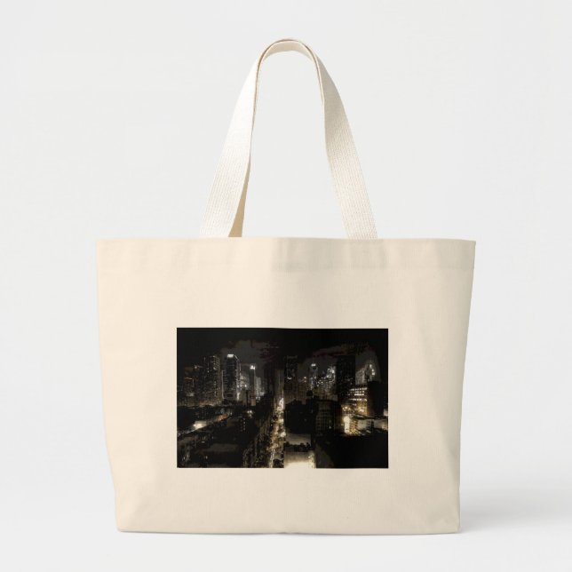 Bolso De Tela Gigante Nueva York (Frente)