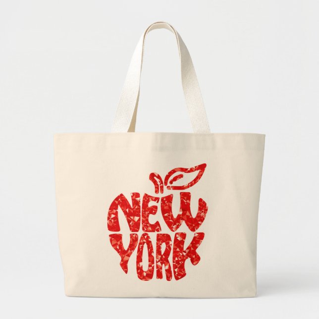 BOLSO DE TELA GIGANTE NUEVA YORK (Frente)