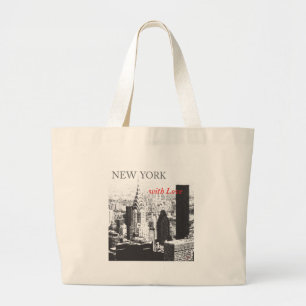 Bolso De Tela Gigante Nueva York con amor