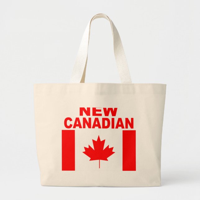 BOLSO DE TELA GIGANTE NUEVO CANADIENSE (Frente)