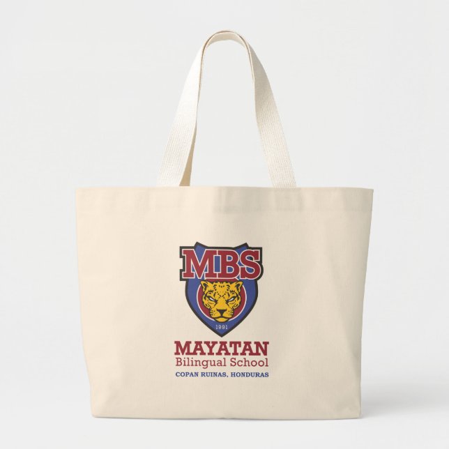 Bolso De Tela Gigante Nuevo logotipo de Mayatan (Frente)