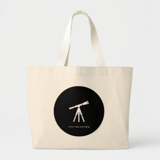 Bolso De Tela Gigante Nunca pare el buscar del telescopio