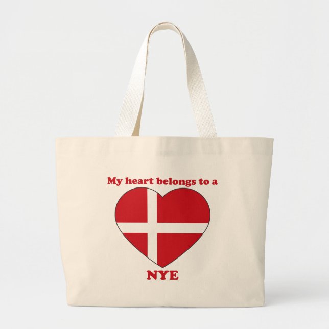 Bolso De Tela Gigante Nye (Frente)