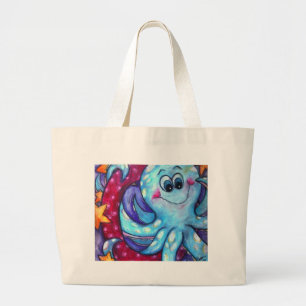 Bolso De Tela Gigante O está para el pulpo