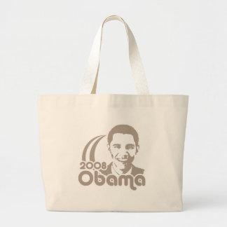 Bolso De Tela Gigante Obama 2008