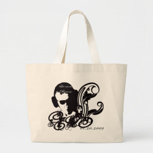 Bolso De Tela Gigante Obama HandBag
