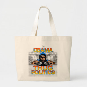 Bolso De Tela Gigante Obama Thug Bag