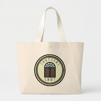 Bolso De Tela Gigante ¡Obturadores cerrados!