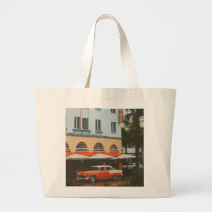 Bolso De Tela Gigante Ocean Drive, South Beach, Miami