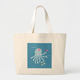 Bolso De Tela Gigante Octopus