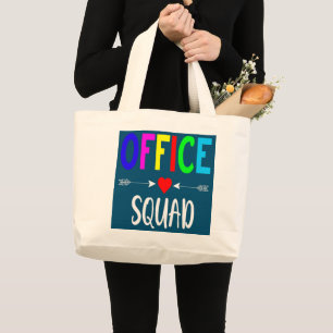 Bolso De Tela Gigante Office Squad Administrative Assistant
