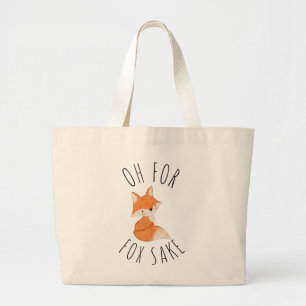 Bolso De Tela Gigante Oh por Fox Sake