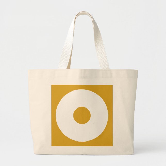 Bolso De Tela Gigante Ojo de serpiente (Frente)