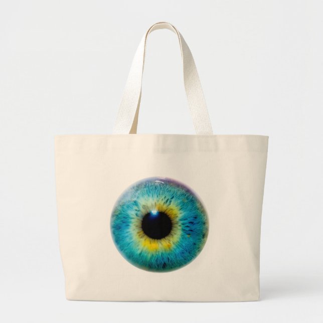 Bolso De Tela Gigante Ojo I (Frente)