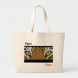 Bolso De Tela Gigante ojos del tigre