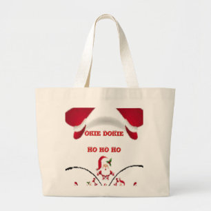 Bolso De Tela Gigante ¡Oki Dokie Santa!