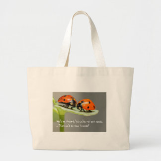 Bolso De Tela Gigante Old and Senile Ladybug New Friends Funny Bestie