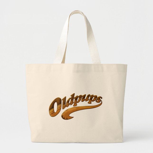 Bolso De Tela Gigante OldPups (Frente)