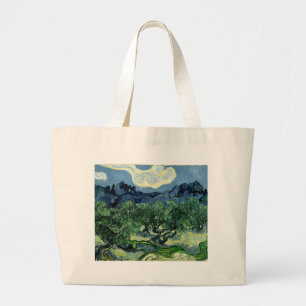 Bolso De Tela Gigante Olivos de Vincent van Gogh (1889)