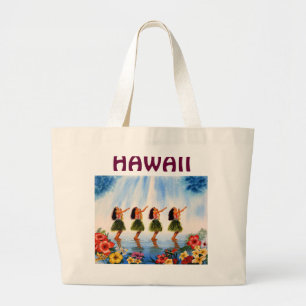 BOLSO DE TELA GIGANTE OLOR DEL PARAÍSO JPEC-2, HAWAII