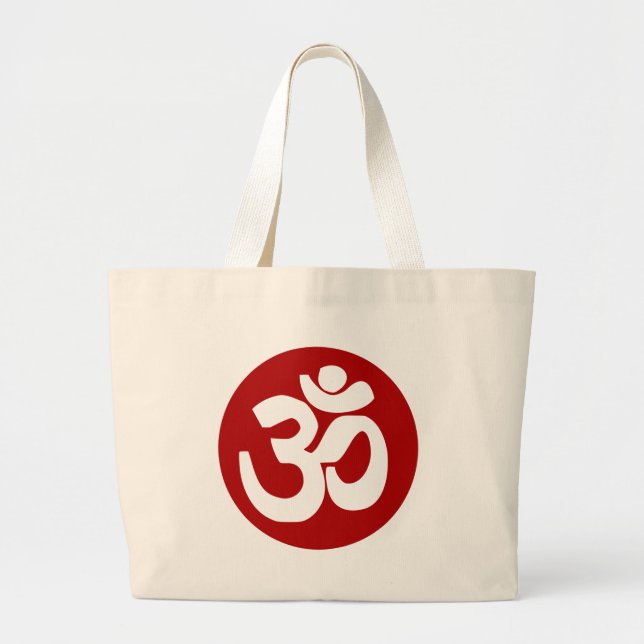 BOLSO DE TELA GIGANTE OM (Frente)