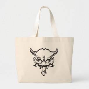 Bolso De Tela Gigante Oni Demon