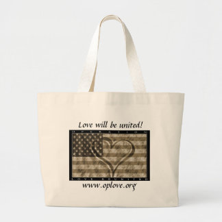 Bolso De Tela Gigante OpLove Totebag