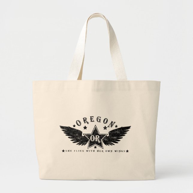 Bolso De Tela Gigante Oregón (Frente)