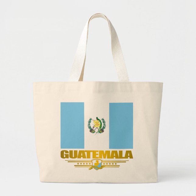 Bolso De Tela Gigante Orgullo de Guatemala (Frente)