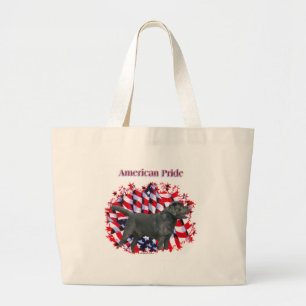 Bolso De Tela Gigante Orgullo de los labradores negros