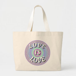 Bolso De Tela Gigante Orgullo El Amor Es Amor