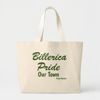 Bolso De Tela Gigante Orgullo en nuestro pueblo Billerica Orgullo