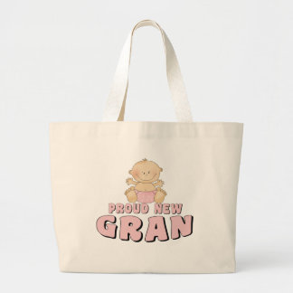 Bolso De Tela Gigante Orgullosa Nueva Abuela Camiseta