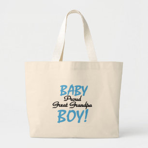 Bolso De Tela Gigante Orgulloso Gran Abuelo de Boy Tshirts y regalos