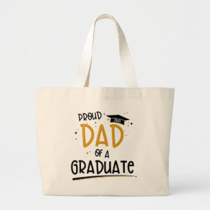 Bolso De Tela Gigante Orgulloso padre de un graduado