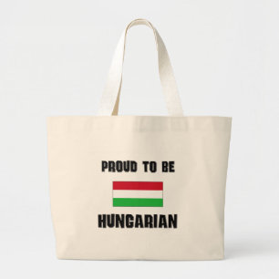 Bolso De Tela Gigante Orgulloso ser HÚNGARO