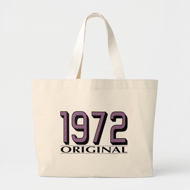 Bolso De Tela Gigante Original 1972 (Frente)