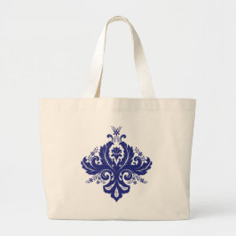 Bolso De Tela Gigante Ornamento de Damask Tote Bag