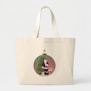 Bolso De Tela Gigante Ornamento de Santa