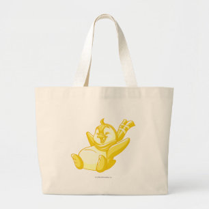 Bolso De Tela Gigante Oro de Bruce