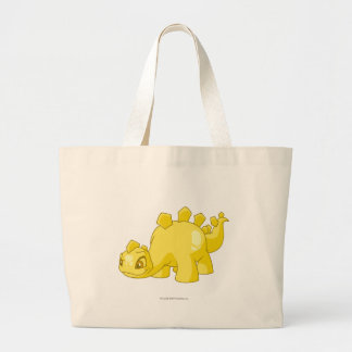 Bolso De Tela Gigante Oro de Chomby