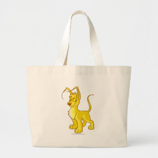 Bolso De Tela Gigante Oro de Gelert