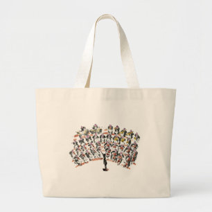 Bolso De Tela Gigante Orquesta