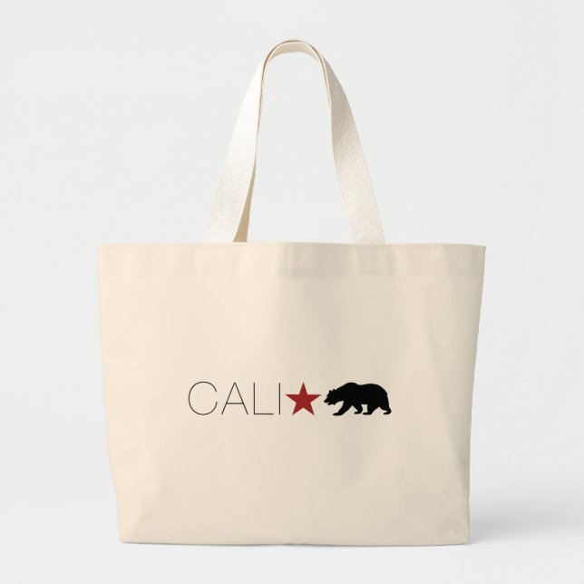 Bolso De Tela Gigante oso cali (Frente)