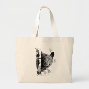 Bolso De Tela Gigante Oso de Aspen