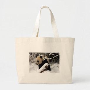 Bolso De Tela Gigante Oso de panda