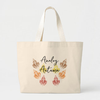 Bolso De Tela Gigante Otoño Analógico