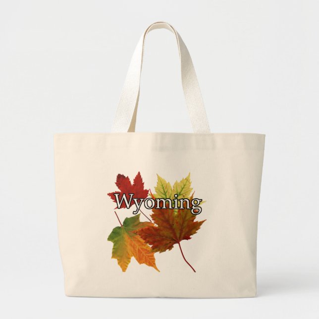 BOLSO DE TELA GIGANTE OTOÑO EN LA MUJER (Frente)