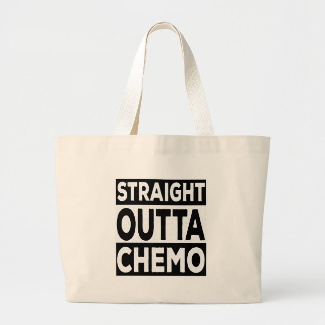 Bolso De Tela Gigante Outta Chemo (Frente)